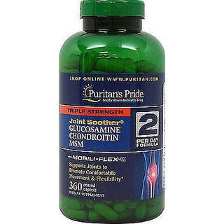 

Puritan's Pride Triple Strength Glucosamine, Chondroitin & MSM 360 cap