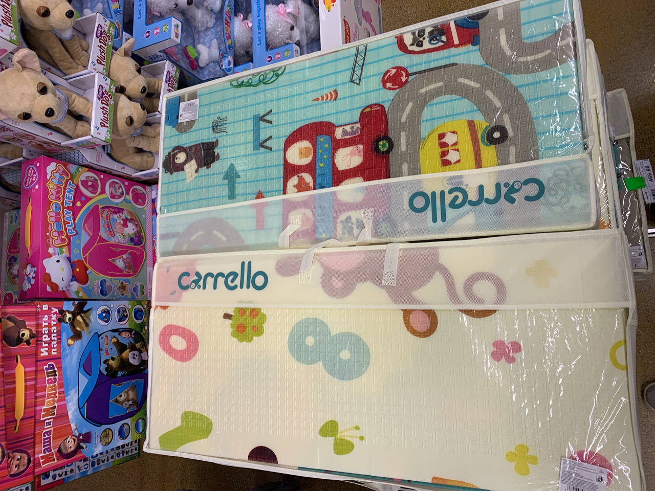 

Коврик складной CARRELLO EVA 200 5 цветов