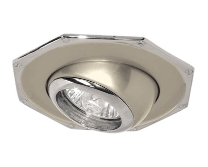 

Світильник точковий Feron 305- R50 230V E14 60W метал титан-хром кр