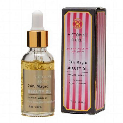 

Масло-сыворотка под макияж Victoria’s Secret Magic Beauty Oil 24k