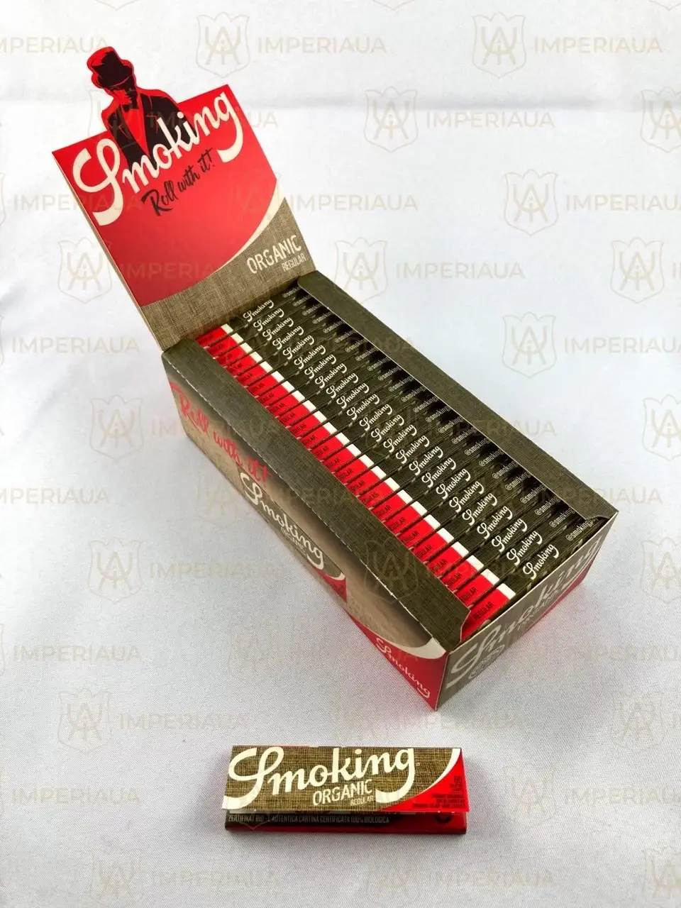 

Бумага для самокруток SMOKING ORGANIC REGULAR