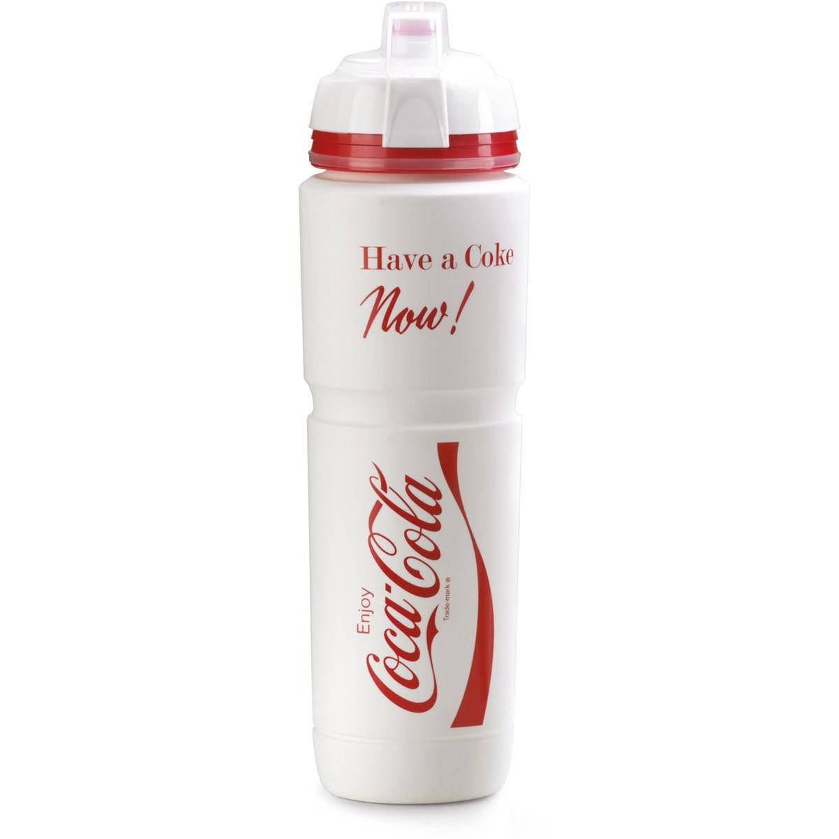 

Фляга велосипедная Elite MaxiCorsa Coca-Cola 1000 мл велофляга белая