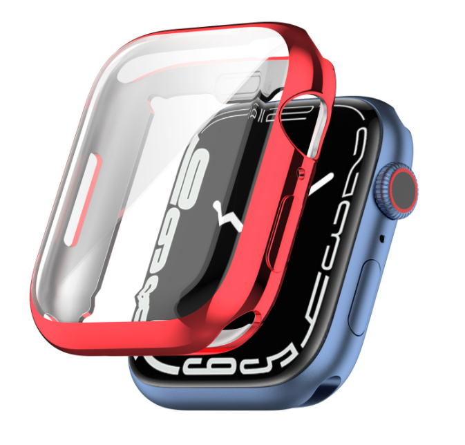 

Чехол-накладка DK Silicone Face Case для Apple Watch 45mm (red)