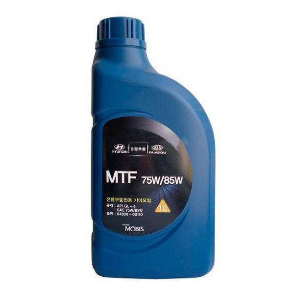 

Трансмиссионное масло Mobis MTF 75W-85 GL-4 1л (0430000110) ORG 0430000110