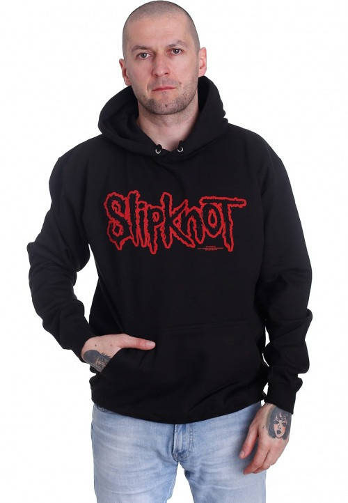

Худи Slipknot толстовка с принтом на спине, Черный