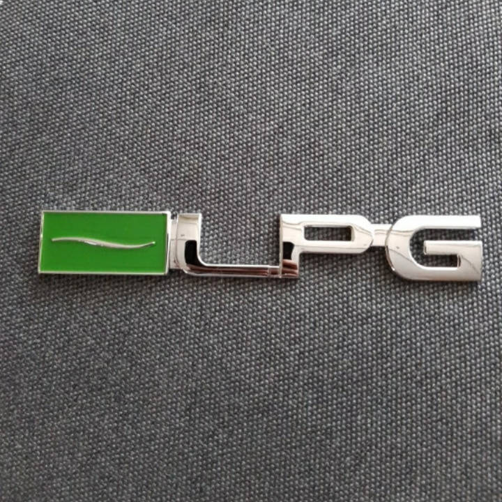 

Наклейка/ Шильдик/Емблема на авто LPG(ГАЗ) 135×20 мм