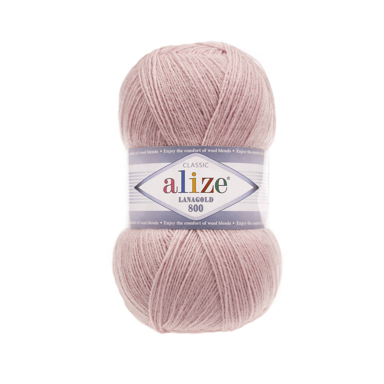 

Пряжа Alize Lana Gold 800 161 пудра