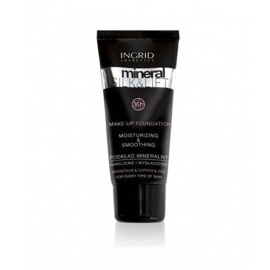 

Увлажняющий и разглаживающийтональный крем Mineral Silk & Lift Ingrid