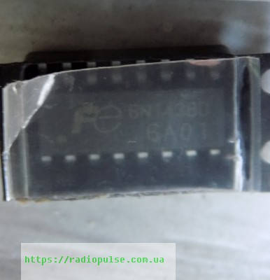 

Микросхема FA6A01N ( 6A01 ) , so-16
