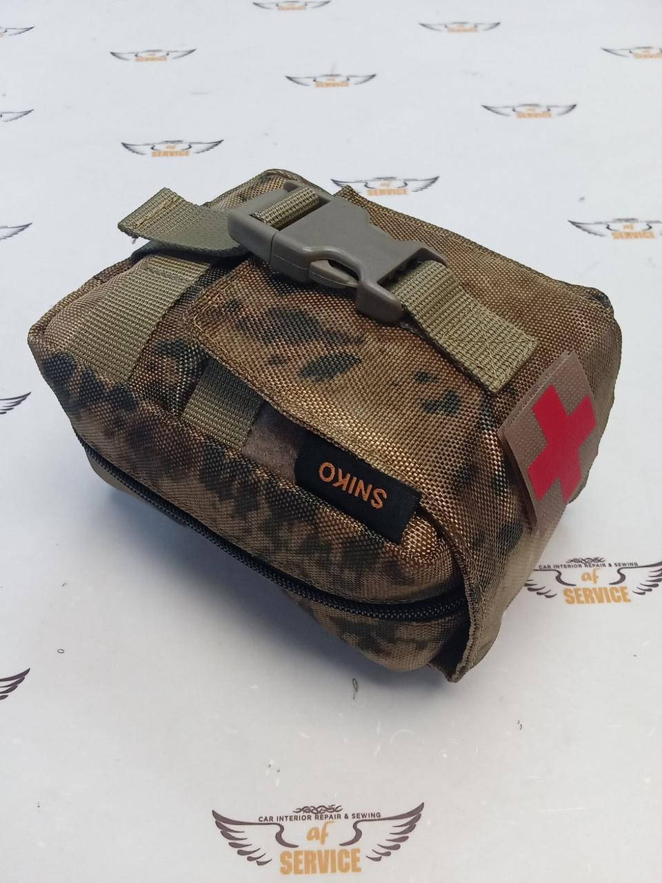 

Подсумок аптечка тактическая, быстросъём Cordura 1000D. Мультикам.