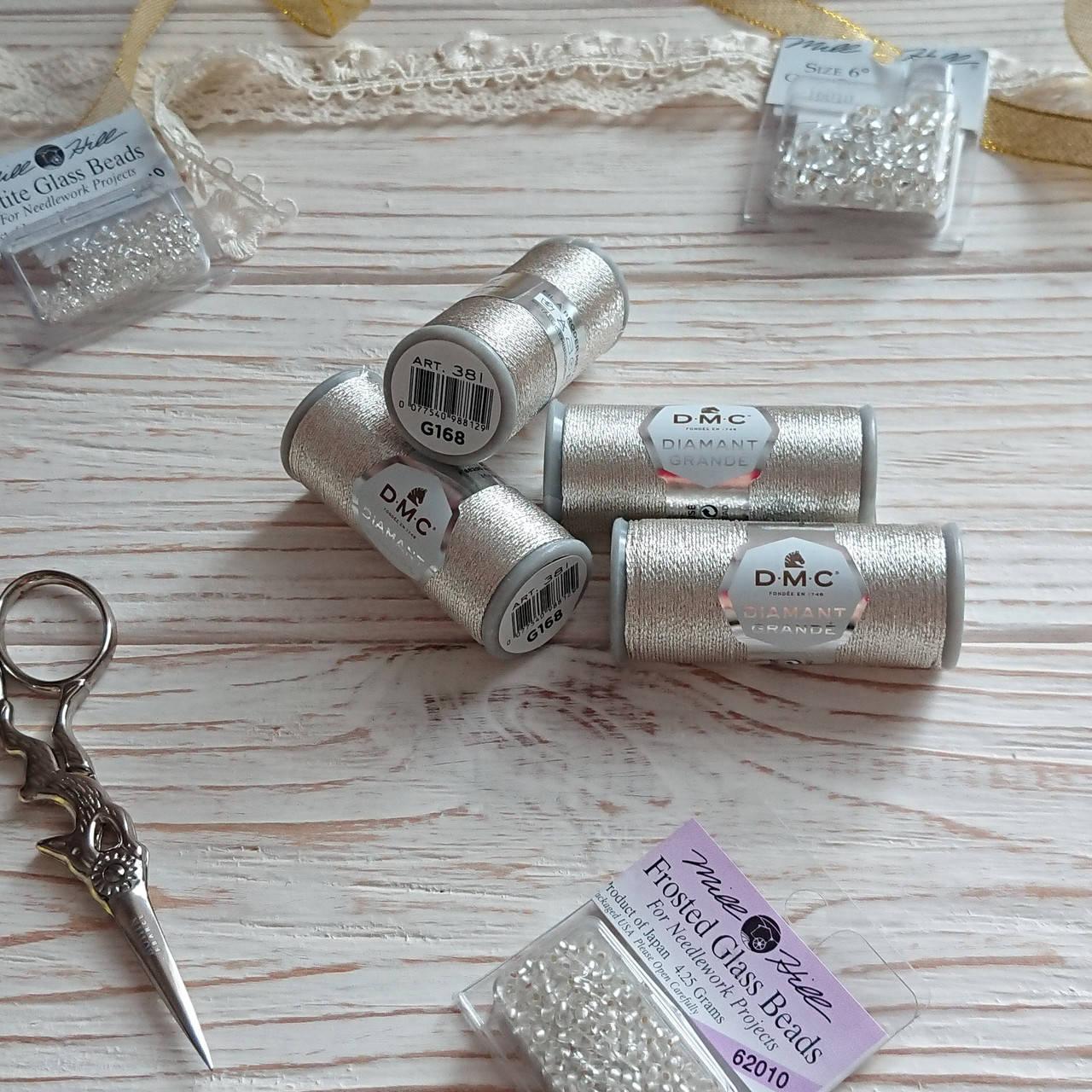 

Нитки Diamant Grande DMC G168