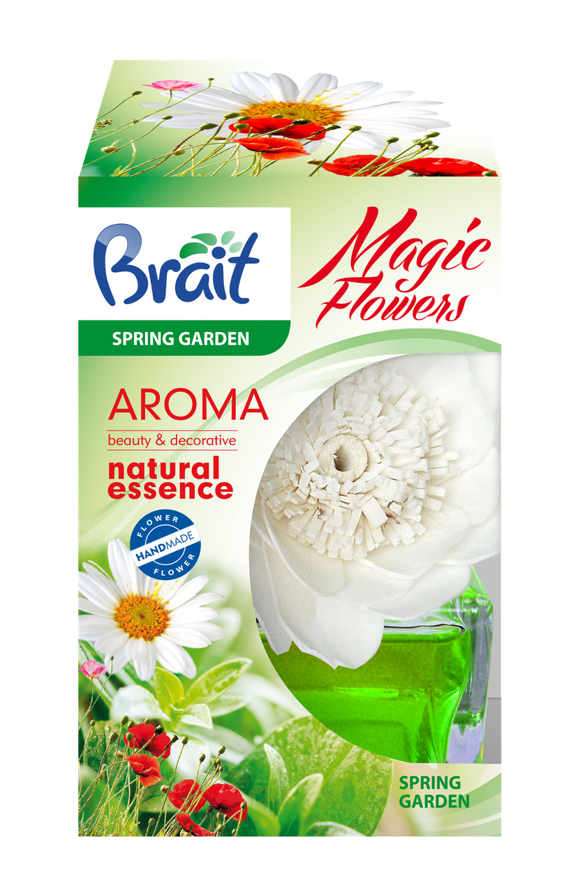 

Декоративный освежитель и ароматизатор воздуха Brait Spring Garden 75 мл