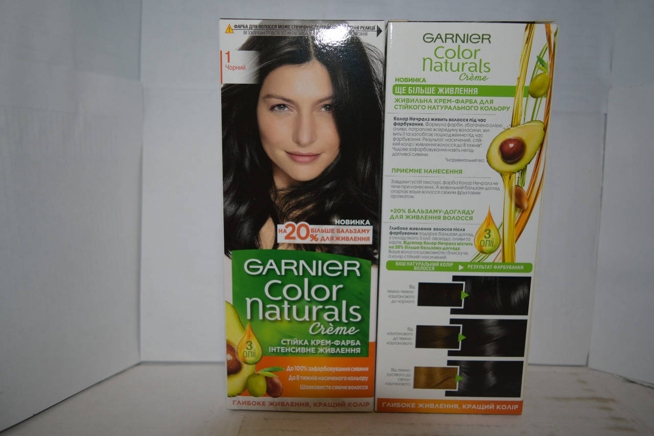 

Краска для волос Garnier Color Naturals 1 (Черный)