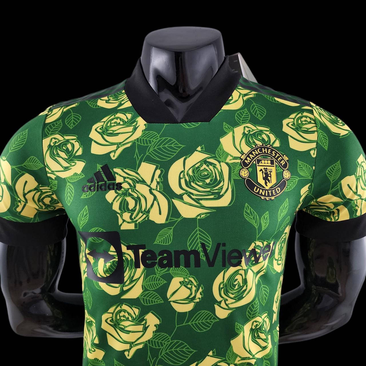 

Футбольная футболка тренировочная Манчестер юнайтед ( аутентичная, игровая версия) 2022-23