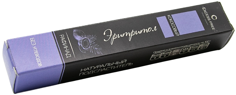 

Эритритол рафинад Excess Free™ Кокос (45 грамм)