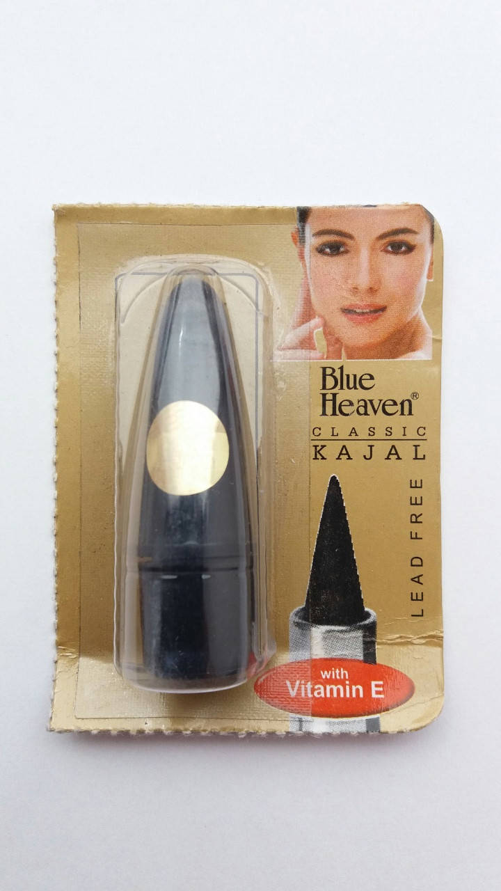 

Подводка для глаз Каджал классик, сурьма Blue Heaven Classic Kajal, Индия, Черный