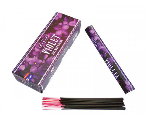 

Ароматические палочки Фиалка Satya VIOLET (шестигранник)