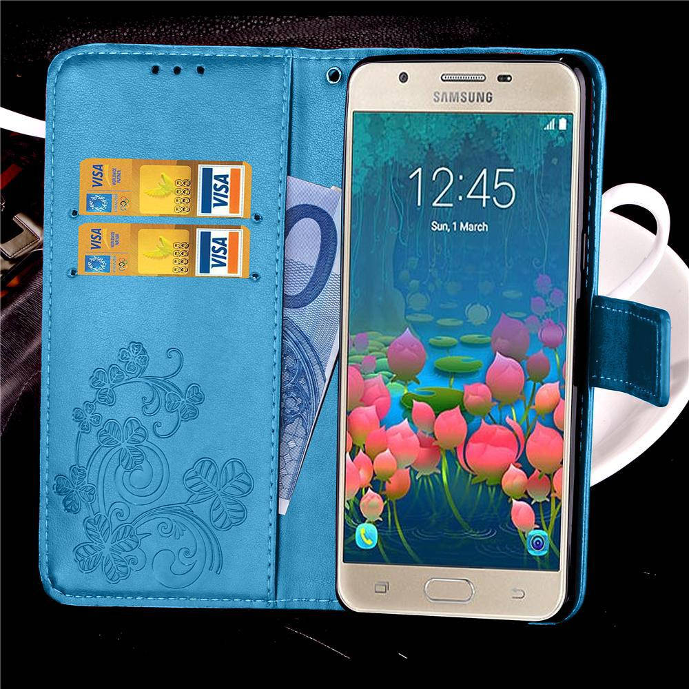 

Чехол Clover для Samsung Galaxy J6 2018 / J600f книжка голубой