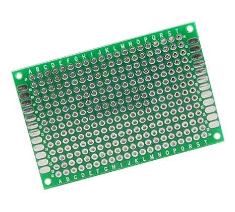 

Макетная, монтажная плата PCB Двухсторонняя 4 x 6 см