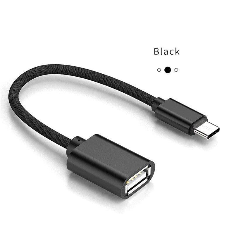 

OTG переходник USB - Type-C для смартфона FR321 Черный