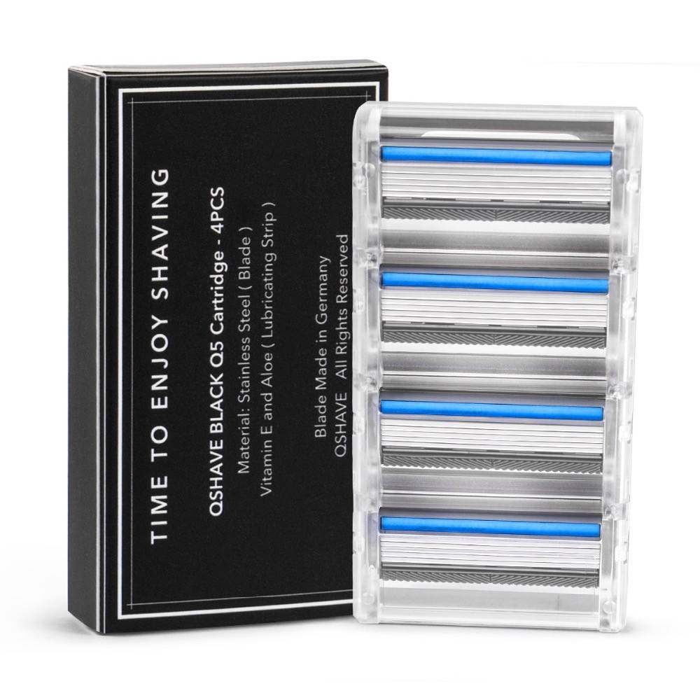 

Сменные кассеты Q5 QSHAVE RS 504 для бритв серии Black Spyder (поштучно)