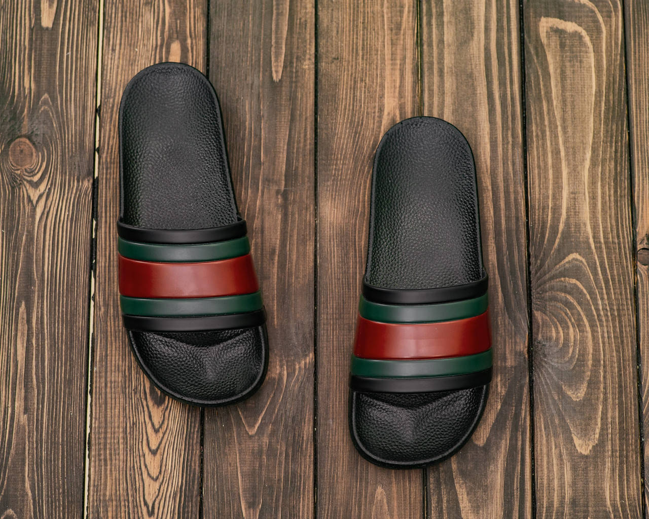 

Мужские шлепанцы Gucci, Черный