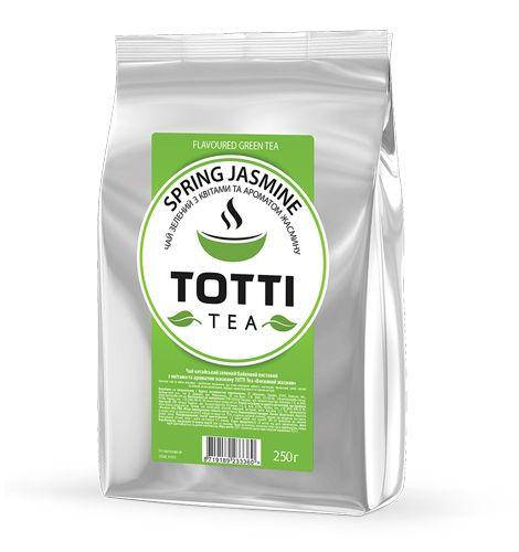 

Чай зелений TОТТІ Tea "Весняний жасмин", листовий, 250г