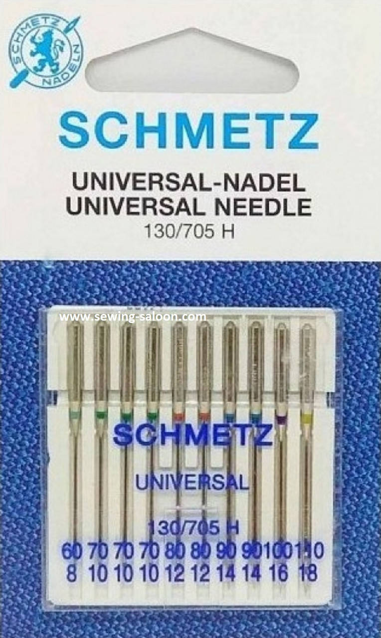 

Иглы Schmetz универсальные ассорти 10шт. №60-110