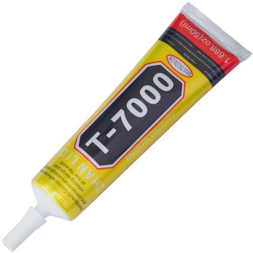 

Клей-герметик Zhanlida T-7000 50мл., с дозатором, чёрный