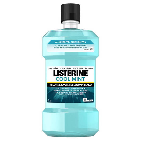

Ополаскиватель для рта Listerine Cool Mint (без спирта), 1 л