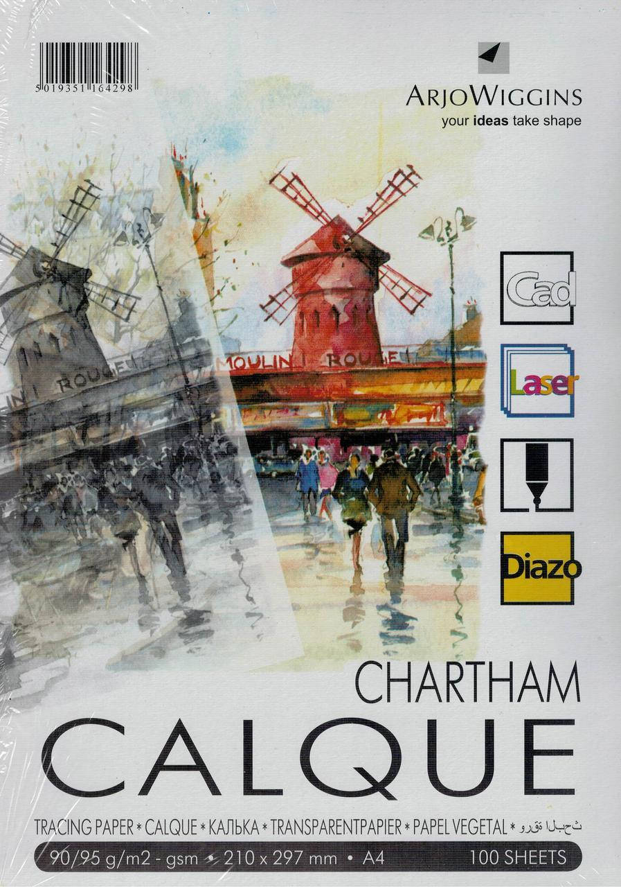 

Калька бумага А4, 100 листов (94 г/м кв) матовая (5812)