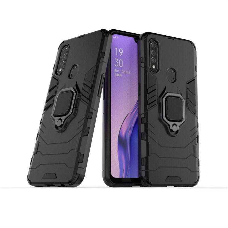 

Чехол Ring case для Oppo A31 бронированный бампер с кольцом черный