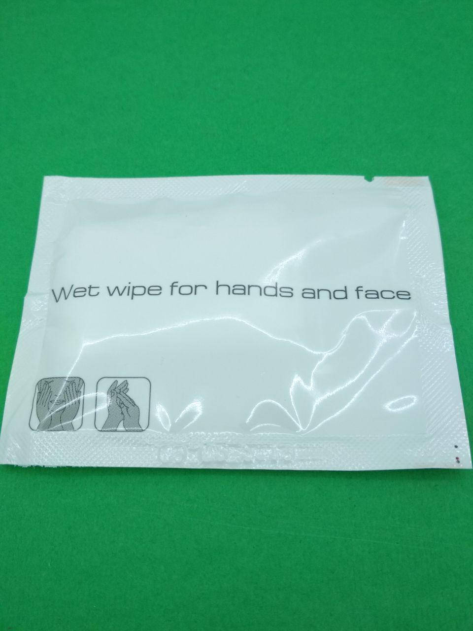 

Влажная салфетка для рук и лица 60*80мм (1 пач)