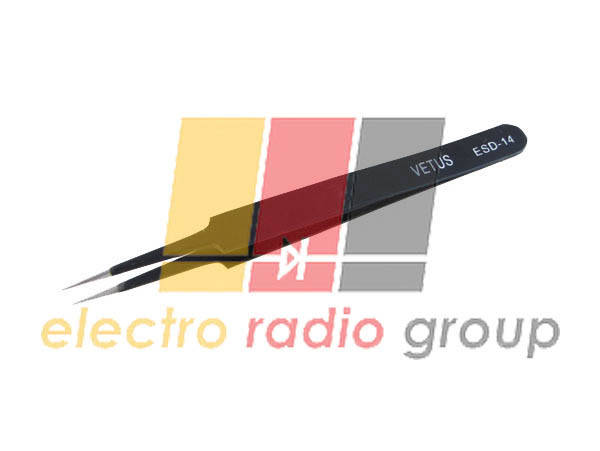 

Пинцет VETUS ESD-14 антистатический, немагнитный