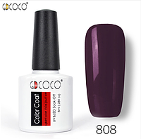 

Гель-лак GDCOCO 8 мл, №808 (черно-баклажанный)