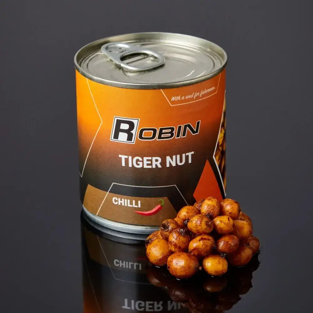 

Тигровий горіх ROBIN 200 мл ж/б Перец чили Цельный