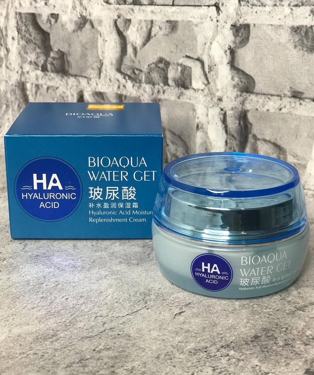 

Омолоджувальний крем для обличчя з гіалуроновою кислотою Water Get Hyaluronic Acid Cream Bioaqua