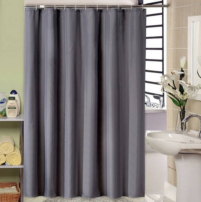 

Тканевая шторка для ванной SG Gray simplicity 180х200 см (21056), Серый