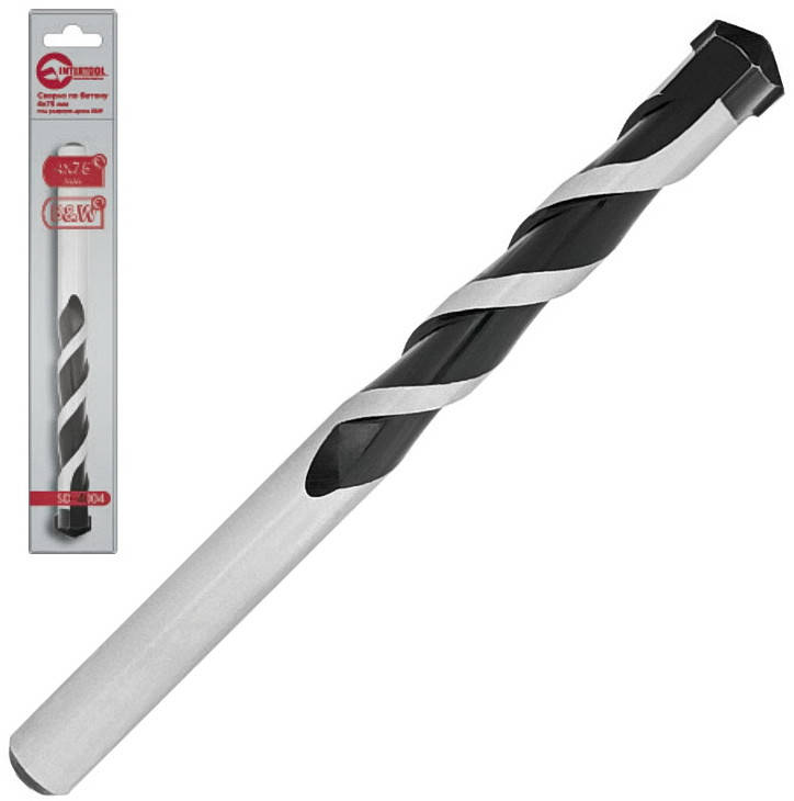 

Сверло по бетону Intertool 8*200мм SD-4009