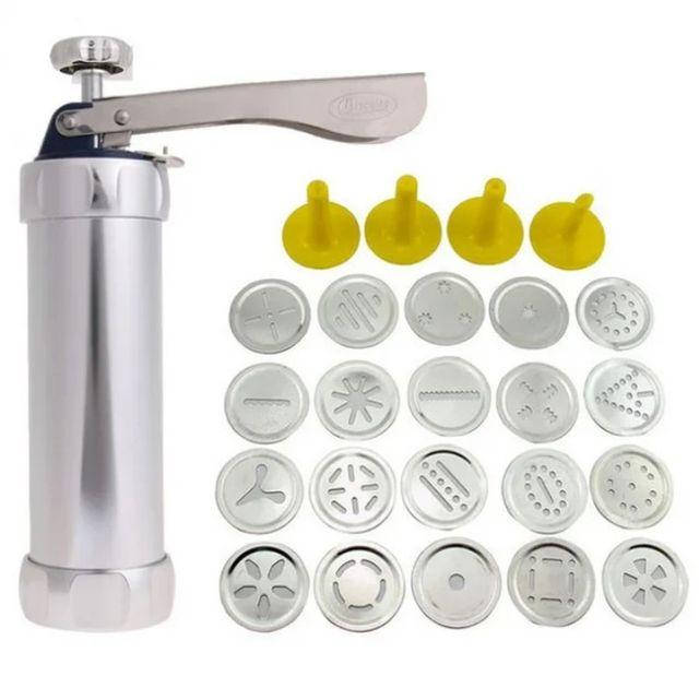 

Кондитерский шприц для выпечки Biscuits +20 насадок