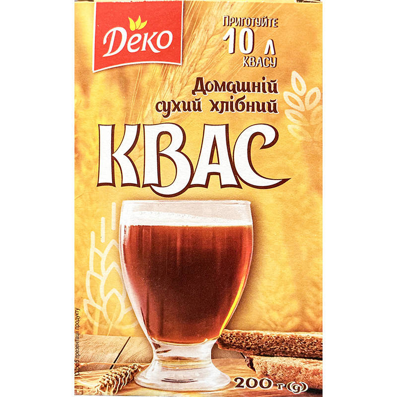 

Квас Домашній сухий хлібний Деко 200г