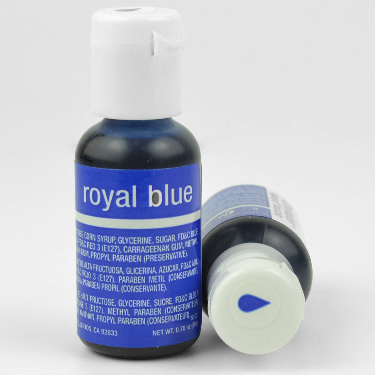 

Гелевая краска Chefmaster Королевский синий/Royal Blue 20 гр