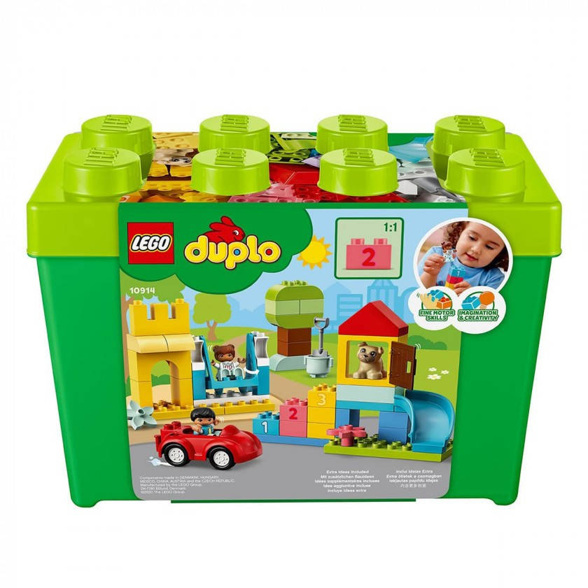 

Блоковий конструктор LEGO DUPLO Большая коробка с кубиками (10914)