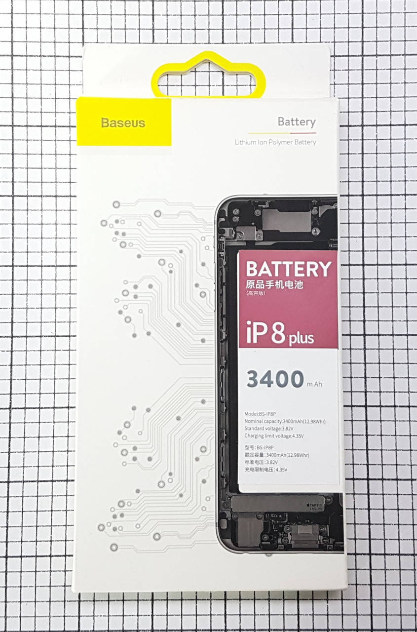 

Аккумулятор Baseus для Apple iPhone 8 Plus (BS-IP8P) (3400mAh) батарея для телефона