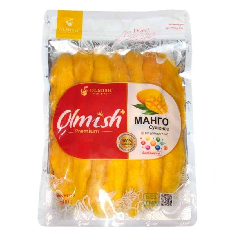 

Манго сушеное натуральный Premium Olmish без сахара 500г