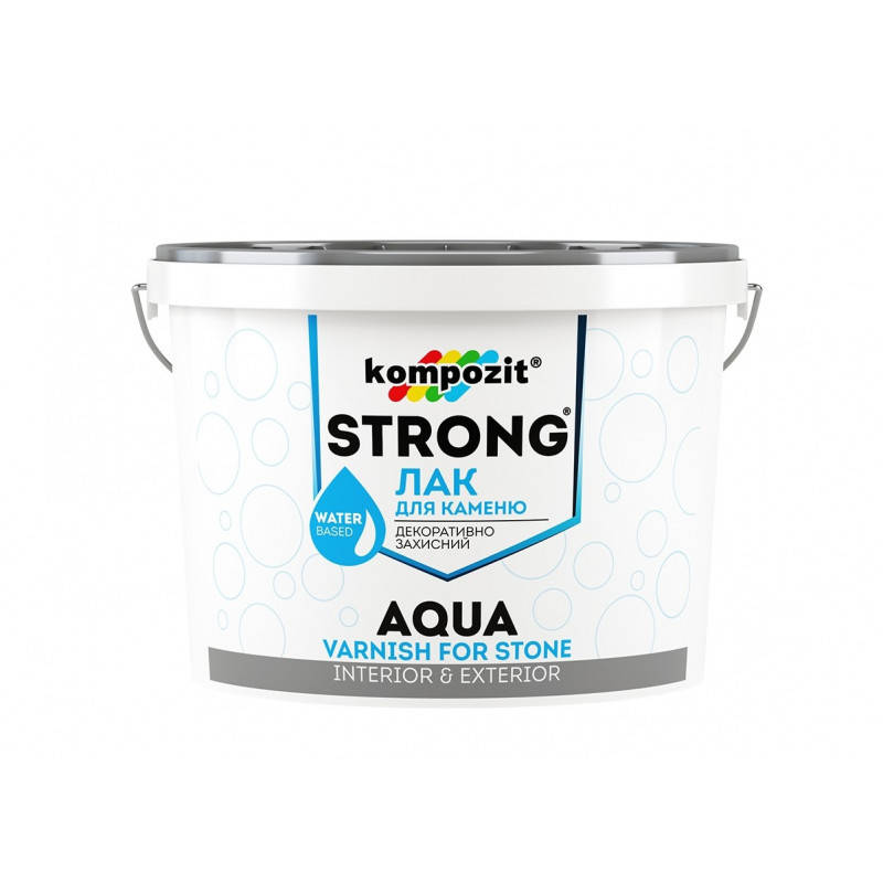 

Лак для каменю термостостійкий Kompozit Strong Aqua 0,75 л