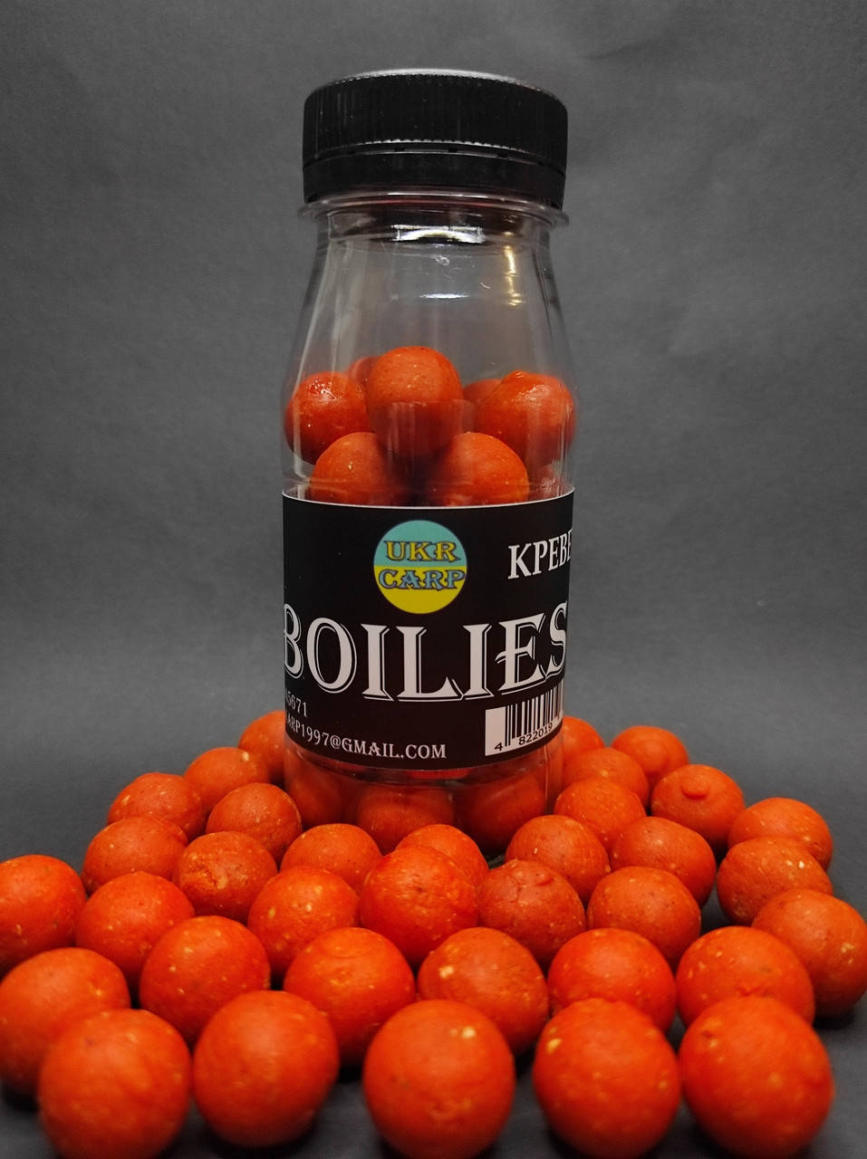 

Бойлы пылящие тонущие Креветка 15 мм