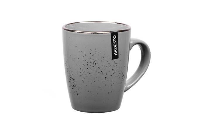 

Кружка Ardesto Bagheria Grey AR-2936-GREY 360 мл Orig AR-2936-GREY, Кофе с молоком