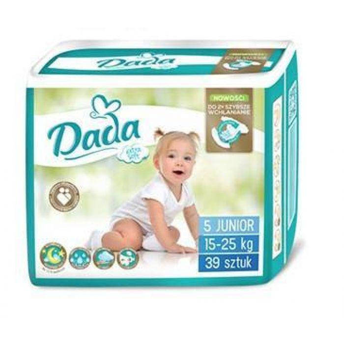 

Подгузники Дада Dada Extra Soft 5 Junior (15-25 кг), 39 шт