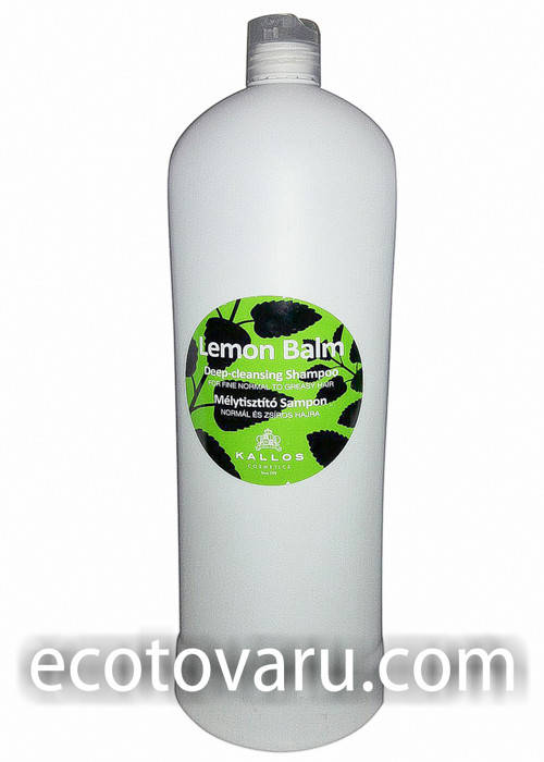 

Шампунь Kallos Lemon для жирных волос 1000 мл